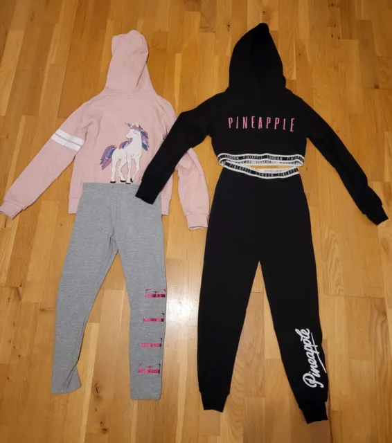 Job Lot / Bundle Of Clothes Girls Tracksuits Pineappple, Elle 7 To 8 Years