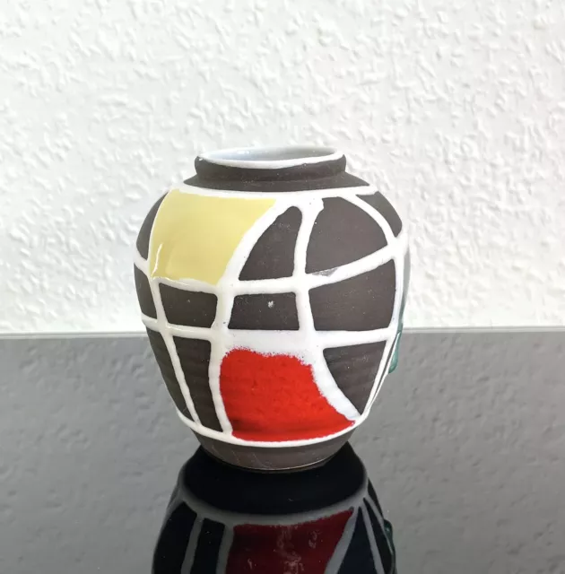 Schlossberg Keramik Vase Kuba 50er/60er retro vintage Midcentury West Germany