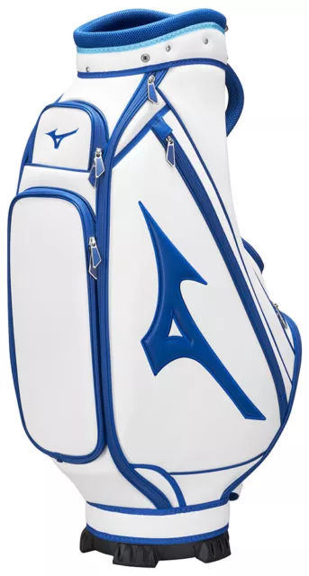 Mizuno 5-Way Tour Staff Mid Cart Bag Blue/White 2022/23 Model Brand New