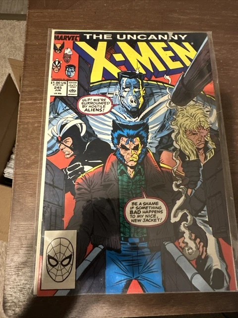 UNCANNY X-MEN #245 (Marvel 1989) - Chris Claremont - - Rob Liefeld