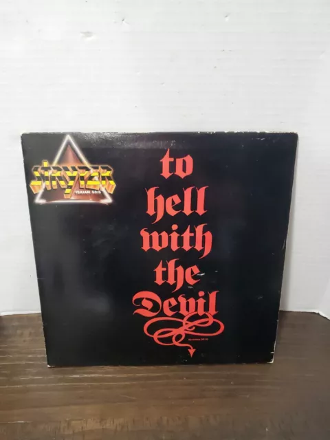 Stryper To Hell With The Devil Vinyl LP Album 1986  Excellent