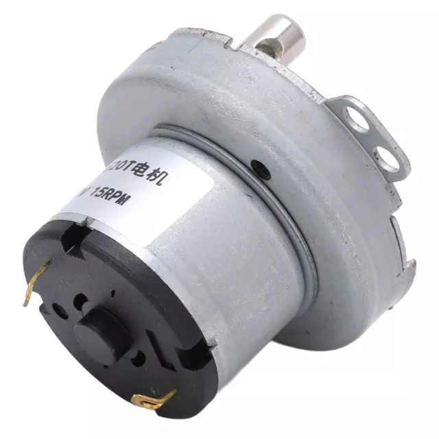 12 Volt Motor 15RPM Gear High Dc Motor Reducer Motor DC Geared Motor 2