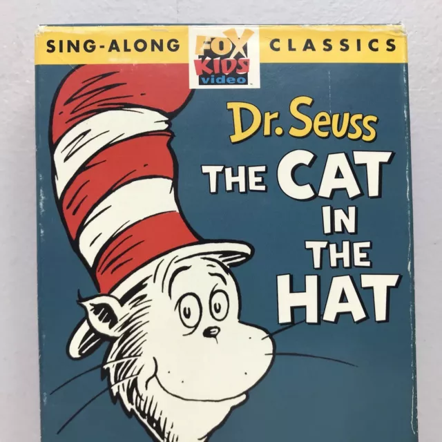Dr Seuss The Cat In The Hat Vhs Video Tape Vtg Sing Along