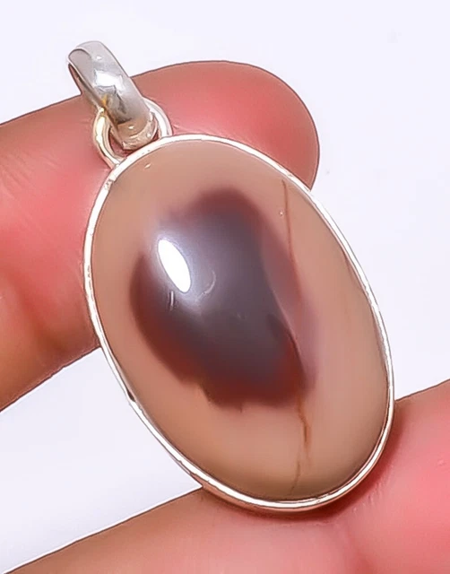 Imperial Jasper - Guadalajara 925 Sterling Silver Pendant 1.56" P6167-9