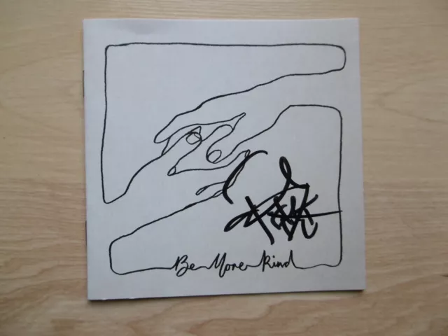 Frank Turner Autogramm signed CD Booklet "Be More Kind"