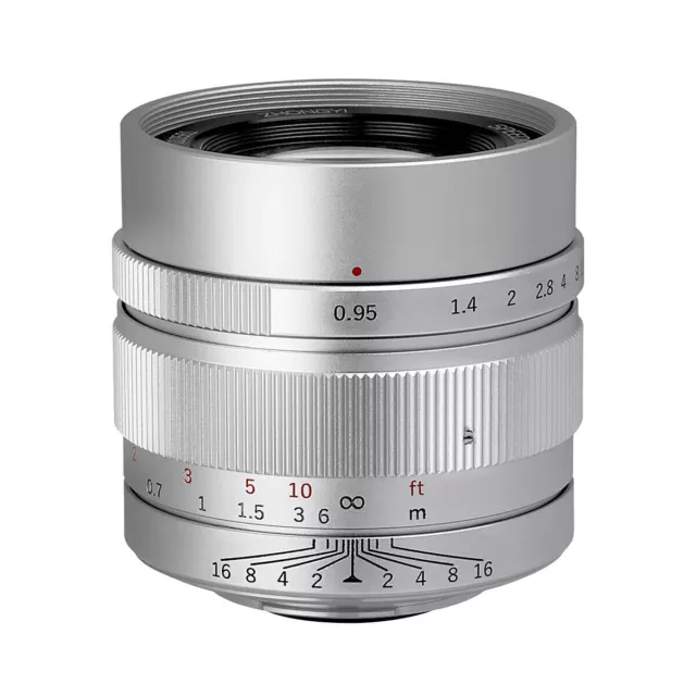 ZhongYi Mitakon SPEEDMASTER 35mm F0.95 II for Fujifilm X mount camera =Silver= 2