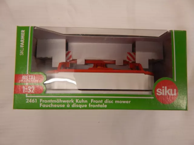 Siku Kuhn Front Disc Mower 2461 Bnib 1:32