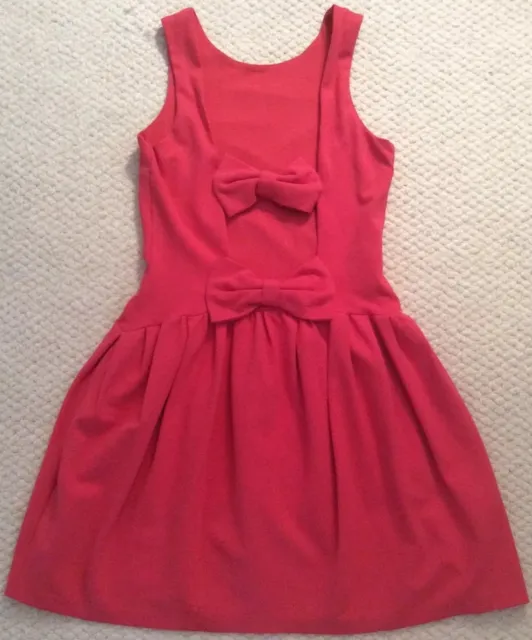 $495 (+ tax) Red Valentino Bow Back Dress, Ibisco (pink) Color, Size XS