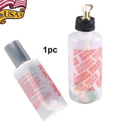 200ml Dental Lab Oral Jewelry Alcohol Lamp Torch Needle Flame Plastic Bottle