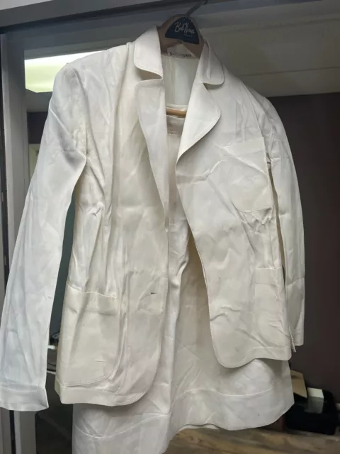 WW2 Army Navy Women’s Doctor Coat Jacket Skirt Uniform NAMED WW2 Army Navy Women’s Doctor Coat Jacket Skirt Uniform NAMED