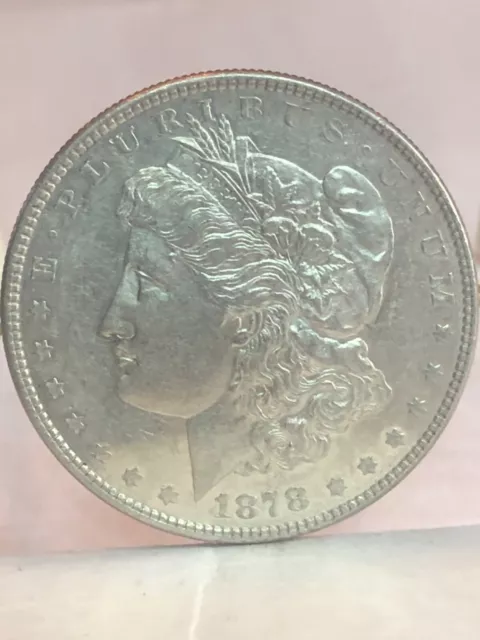1878- 7 TF Rev 78- Silver Morgan Dollar - Excellent Details- First Year Morgan