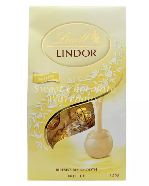 Lindt Lindor White Sharing Bag 125g