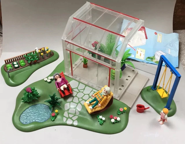 PLAYMOBIL 4281 SUN house Greenhouse Conservatory And Garden Good