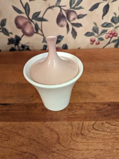 Vintage Harkerware Everglades Sugar Bowl With Lid