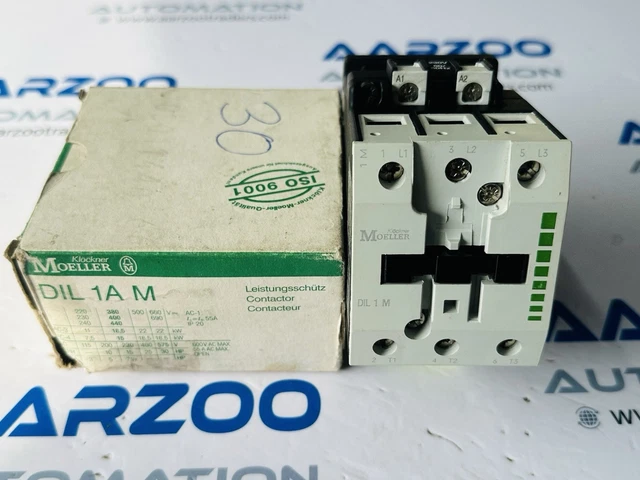 Relais Auxiliaire De Contacteur Klöckner Moeller DIL00L-22 - 220V AC, 16A - Occasion Fonctionnel - Fabriqué En Allemagne