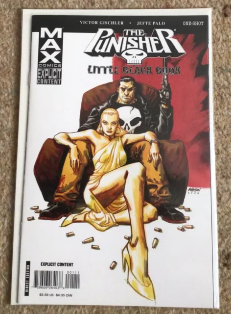 The Punisher Little Black Book One-Shot (2008) Marvel Max Comics - Nm