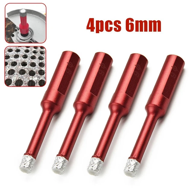 Mèches de Forage 6mm Céramique Diamant Perceuse for à Main Granit Marbre