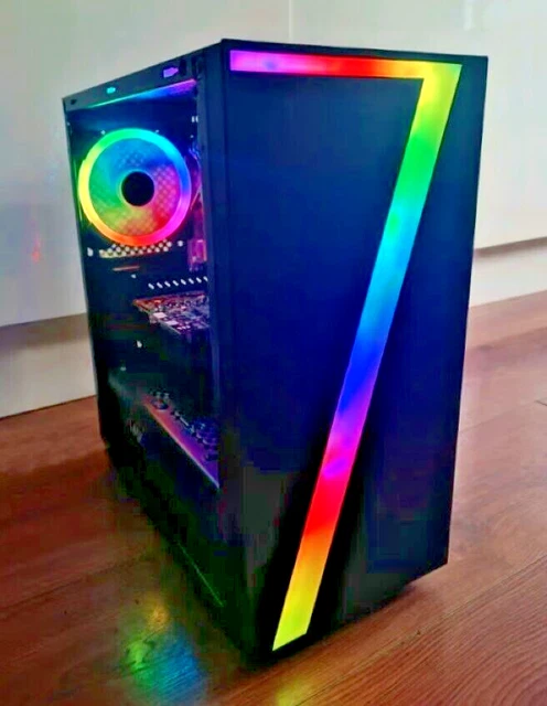 Ultra Fast i7 6700 Quad Core Gaming PC, 16GB, GTX 1060 HDMI, SSD+2TB, WIN 11..,