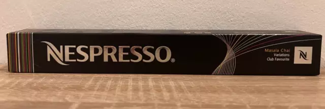 NESPRESSO Limited Edition Variations Masala Chai Rarität 1 Stange (10 Kapseln)