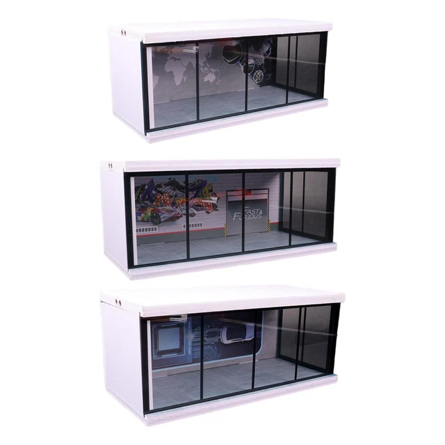 Colcolo – Maquette De Parking 1:64 Avec Arbre – Diorama Pour Voitures Miniatures, Police Et Stationnement, PP Résistant
