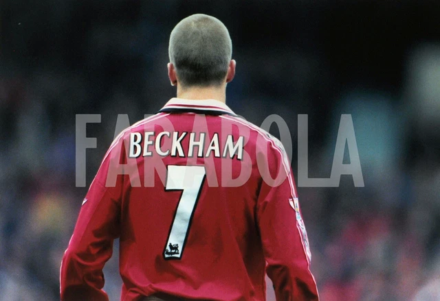 Photo de presse vintage Football Manchester 1997 Ole Gunnar Solskjaer