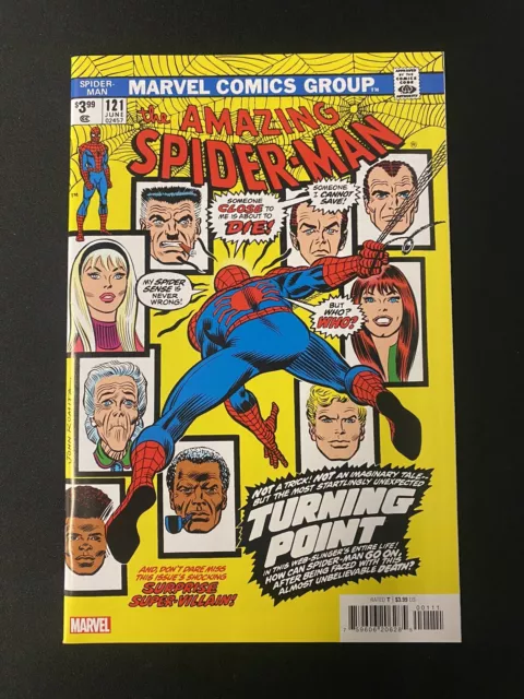 AMAZING SPIDER-MAN #121 NM, Facsimile Edition, Marvel Comics 2023