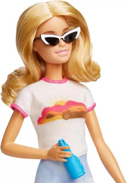 Barbie Muñeca con Estilo Accesorios Malibu Viaje Juego Cachorro & 10 + Piezas De
