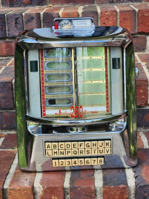 Seeburg Wall-O-Matic 160 Jukebox Wallbox Remote Control S-3W160