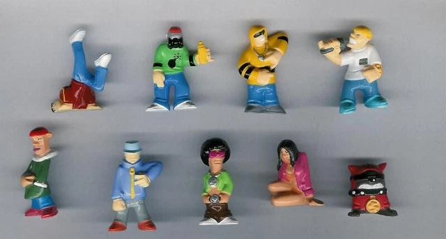 Mini rapper figures set sale