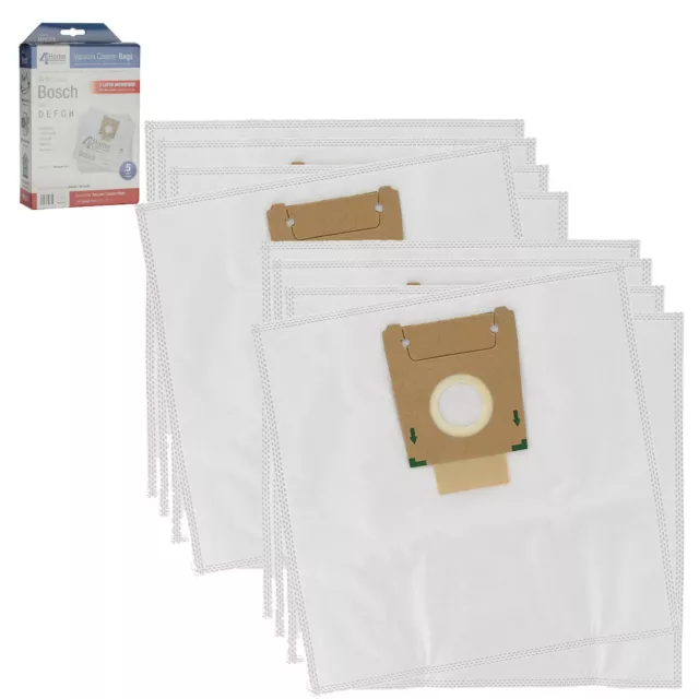 Dust Bags For Bosch Siemens Type G D E F Vacuum Cleaner Hoover Cloth Bags x 10