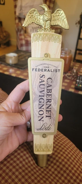 beer tap handle The Federalist Cabernet Sauvignon beer tap handle The Federalist Cabernet Sauvignon