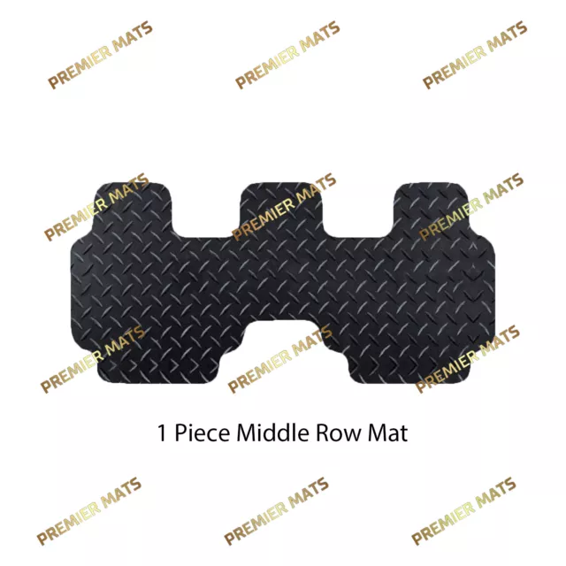 For Seat Alhambra 2011 Onwards Rubber Floor mats Taxi Version 4 Pcs Tailored 2