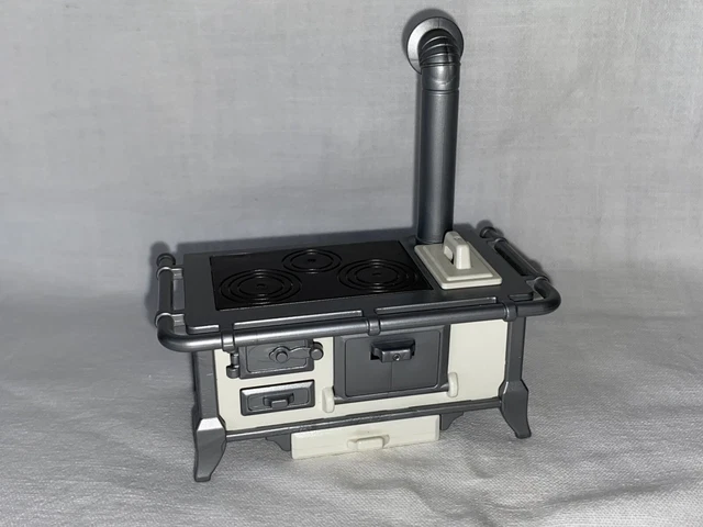Playmobil époque 1900 Fourneaux Cuisinière Complet 5322
