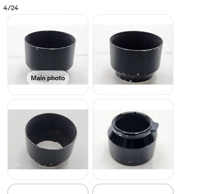 Pare-soleil Circulaire Nikon HN-12 Pour Filtre 52mm (Occasion)