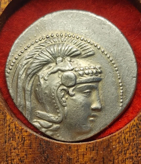 ATTICA. Athens. Ca 148/49bc. AR New Style tetradrachm NGC Ch Vf 4/5 3/5 ATTICA. Athens. Ca 148/49bc. AR New Style tetradrachm NGC Ch Vf 4/5 3/5