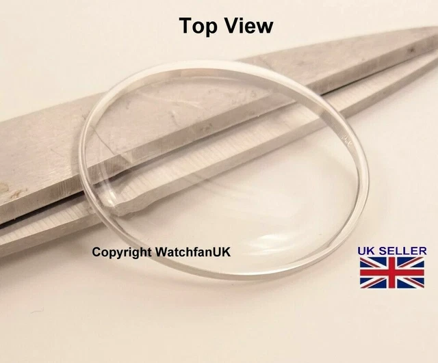 Vetro Plexiglas Ricambio 310T49ANS Per Orologi Seiko 7000-8000 7000-8010 Nuovo