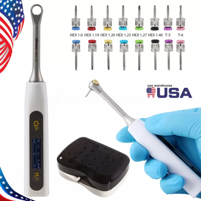 Electric Dental Implant Instrument Universal Prosthetic Restoration Driver Kit