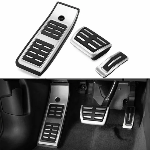 Für Audi A4 B9 S4 Pedalset Pedale Pedalkappen RS4 Fußstütze pedal pads caps