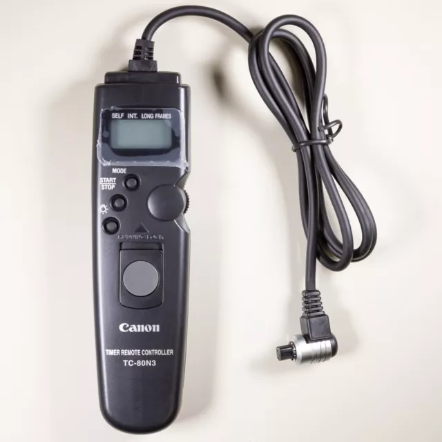 Canon TC-80N3 Timer Remote Cabled Shutter Release Cable