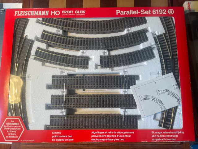 Fleischmann H0 Profi Gleis Parallel-Set 6192