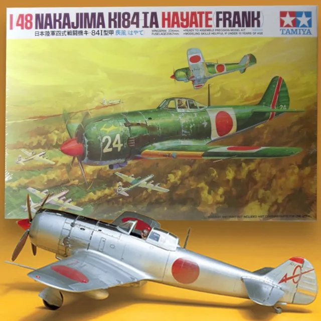 Tamiya 1/48 Nakajima Ki-84-Ia Hayate (Frank) Kit 61013