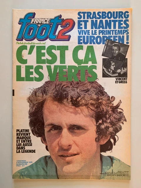 Vintage : Michel Platini, le bizuth vert de Lodz