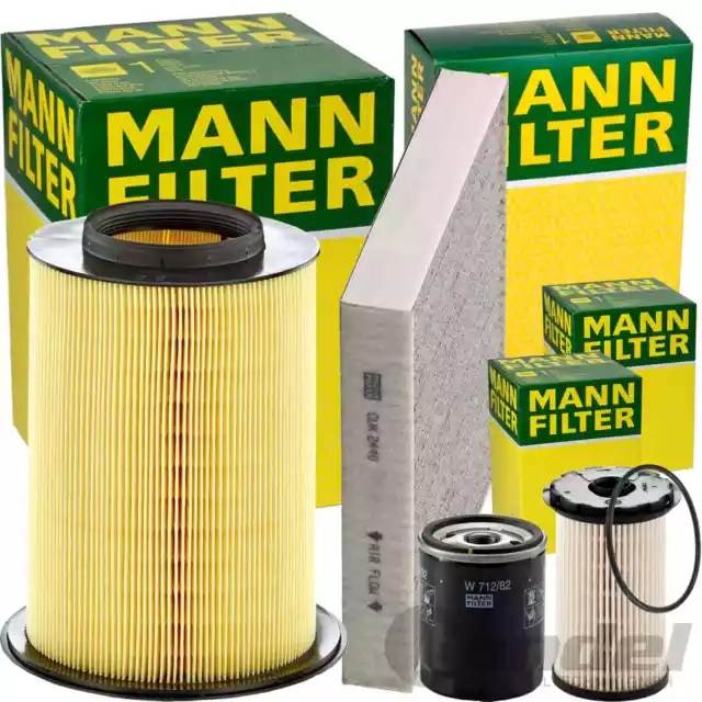 MANN FILTER INSPEKTIONSPAKET passend für 1.8 TDCI FORD FOCUS 2 DA/B AB BJ 04.07