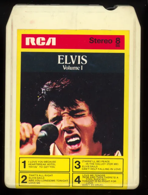 Elvis Presley A Legendary Performer 1   8-Track Tape  UK  RCA APSI 0341  TESTED!