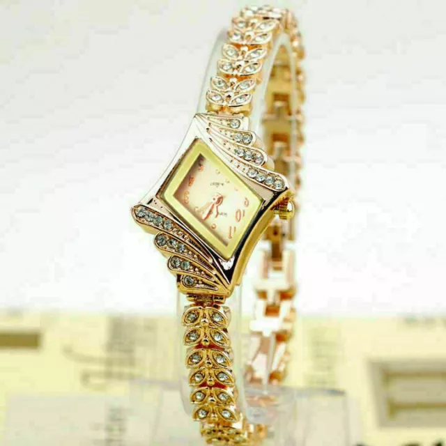 Great Fashion Bracelet Wrist Watch for Woman Ladies Silver Rose Gold Luxury NEW