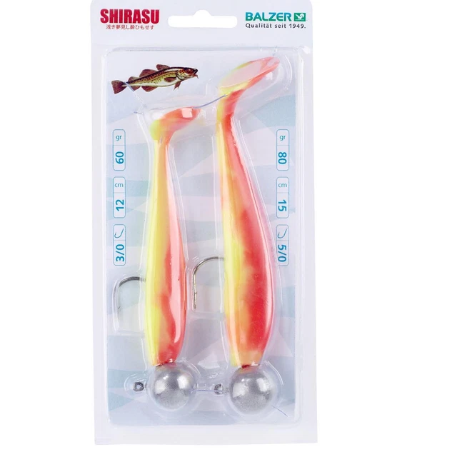 Balzer Shirasu Dorsch Gummi Set 12+15 cm