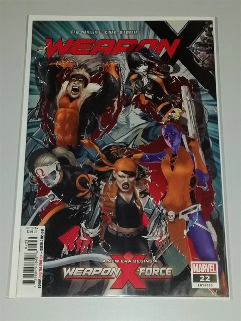Weapon X #22 Nm (9.4 Or Better) October 2018 Marvel Comics Lgy#050