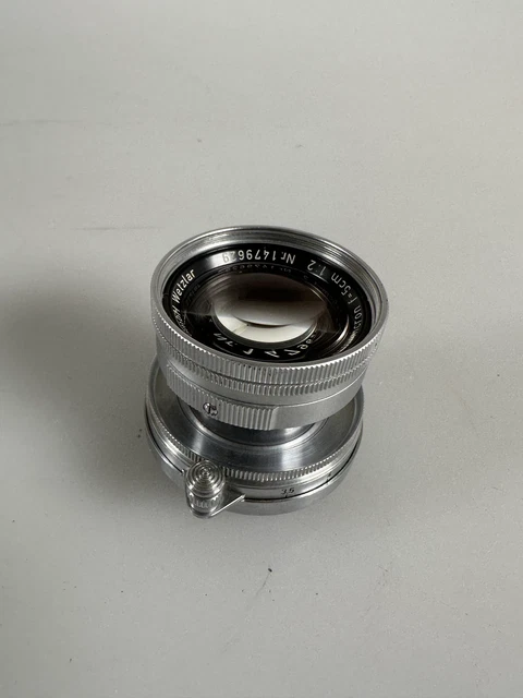Leica 50mm f2 Summicron L39 LTM Screwmount Rangefinder Lens