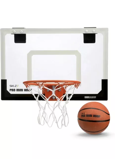 SKLZ Pro Mini Hoop Mirco Basketballkorb, Mehrfarbig