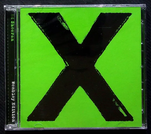 Ed Sheeran X (Wembley Edition) Cd + Dvd Sealed